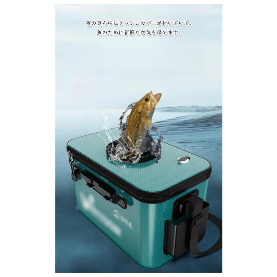 バッカン 釣り バケツ 折りたたみ式 42L 48L 釣り用ケース 活かし水