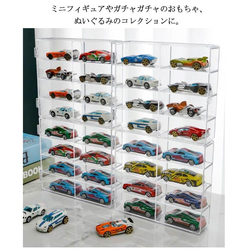 アクリル棚 ミニカー コレクション ケース ラック 収納棚 フィギュア