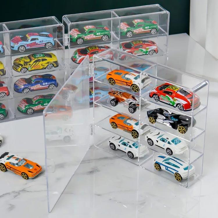 アクリル棚 ミニカー コレクション ケース ラック 収納棚 フィギュア