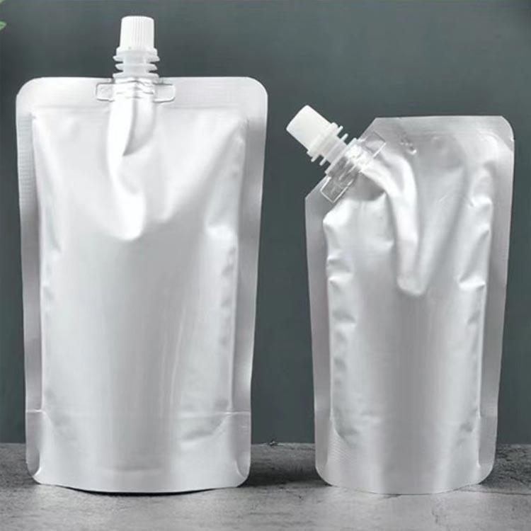 50枚入り アルミ製 スタンドパウチ 500ml 詰め替え容器 アルミパウチ