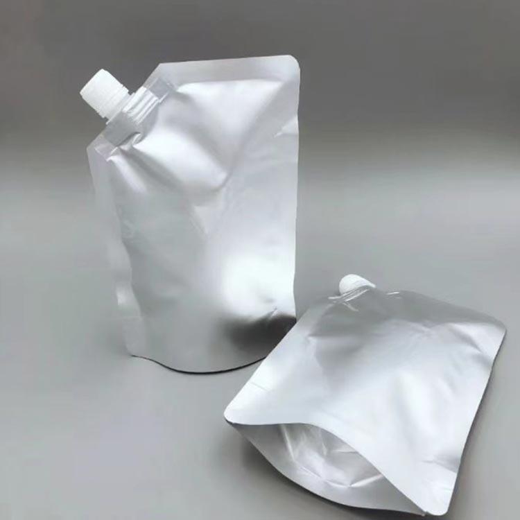 50枚入り アルミ製 スタンドパウチ 500ml 詰め替え容器 アルミパウチ