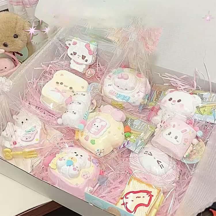 5点セット/6点セット スクイーズ 福袋 スクイーズケーキおもちゃ
