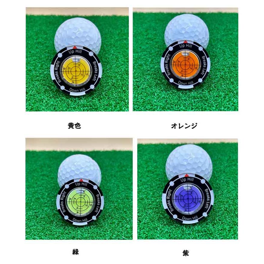 ゴルフマーカー 水平器 高精度 ゴルフ マーカー 水平器マーカー ゴルフ
