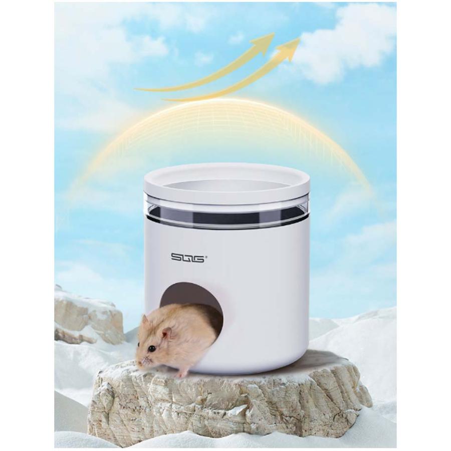 ハムスター クーラー冷却ハウス ひんやり 夏 小屋 小型 暑さ対策