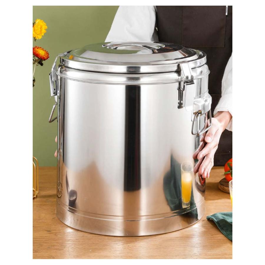 10L 蛇口あり/なし2タイプ 保温 スープジャー スープポット 業務用