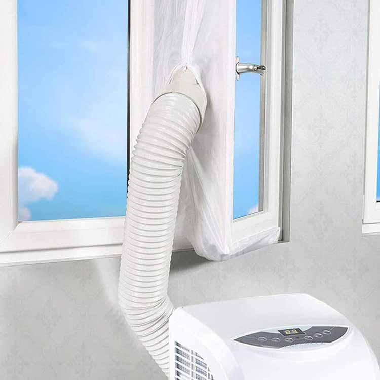 窓用エアコン ホワイト 排気ダクト付き 窓用エアコン ホワイト 排気ダクト付き