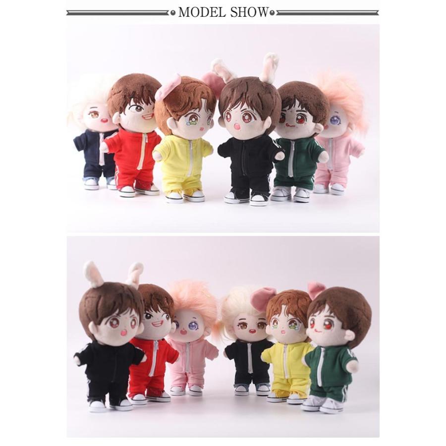 送料無料 ぬい服 10cm 15cm 20cm ぬいぐるみ用 ジャージ 上下