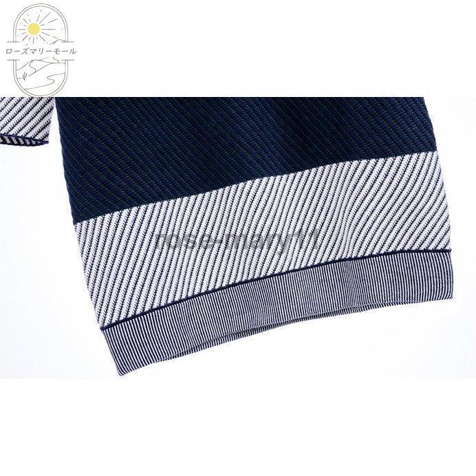 大感謝セール ミセス グレー ネイビー 着こなし ゆったり 模様 シンプル オシャレ レディース 丸首 長袖 ニットワンピース デート ベーシック リラックス ワンピース 商品到着後レビューと評価を書く 問い合わせページ にご連絡頂ければ送料無料