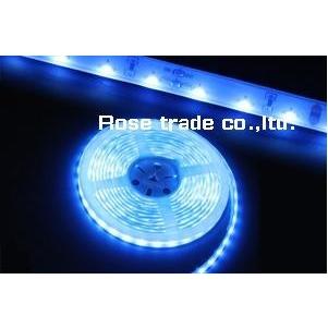 防水型LEDテープライト、側面発光、SMD020型、ブルー、300球、5m巻 
