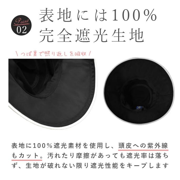ロサブラン ハット レディース uv 100％完全遮光 99％ではダメなんです