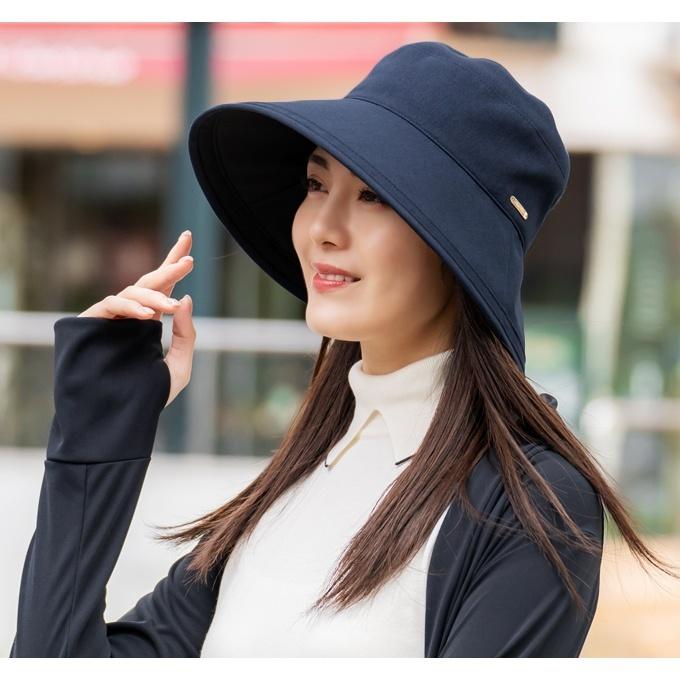 ハット レディース Uv 100 完全遮光 プレーン つば裏遮光 通気性あり つば広 おしゃれ ハット 13cm 各サイズ 日よけ帽子 制菌加工 0125 芦屋ロサブラン 通販 Yahoo ショッピング