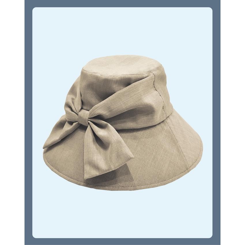 ロサブラン 完全遮光 帽子 レディース クロスリボンハット つば広 UV