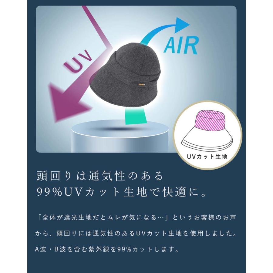 ロサブラン ハット レディース uv 帽子 秋冬 完全遮光 100 ロサブラン ハット レディース uv 帽子 秋冬 完全遮光 100