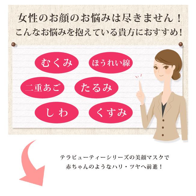 【期間限定SALE】テラヘルツ フェイスマスク 希少 美容グッズ 美顔マスク テラビューティー 1枚入 フリーサイズ テラヘルツ : 芦屋