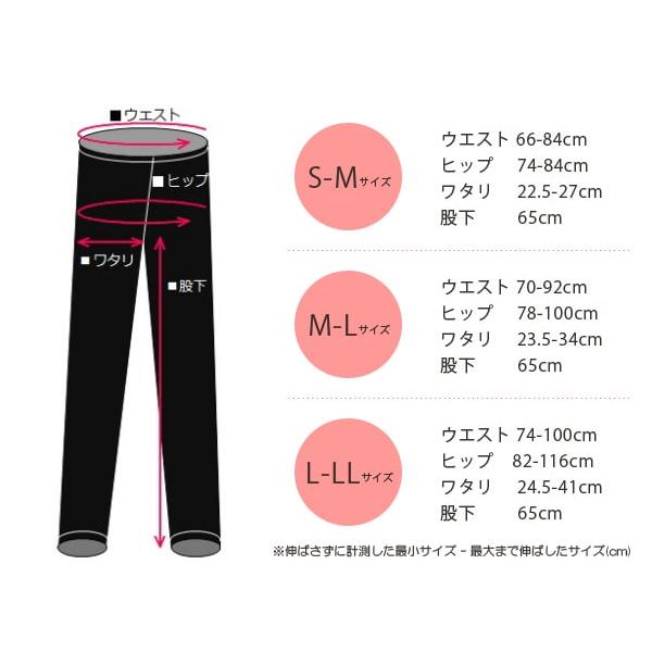 美脚スパッツ テラビューティー 10分丈 1枚入 S-M/M-L/L-LL テラヘルツ