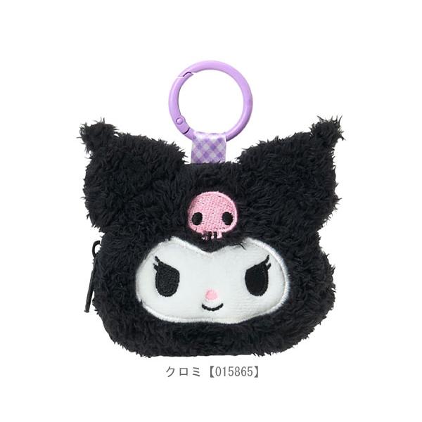 sanrio（サンリオ） フェイス形カラビナ付きミニポーチ ミニサイズ