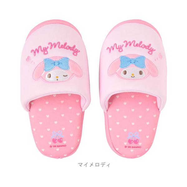 マイメロディ サンリオ キッズスリッパ 16cm 18cm ルームシューズ 子供
