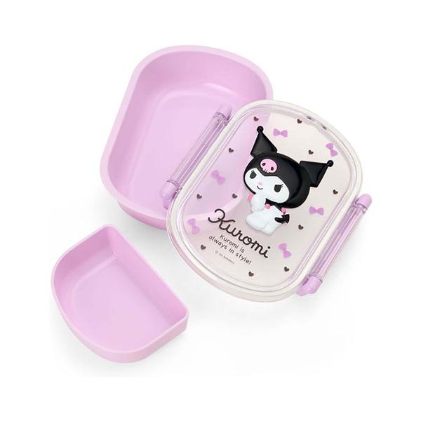 sanrio（サンリオ） レリーフ付きランチボックス シナモロール クロミ