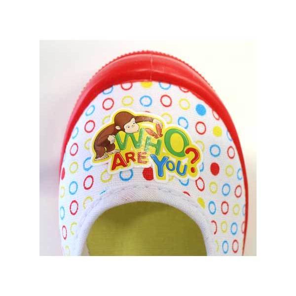 おさるのジョージ 上履き 靴 子供靴 袋付き バレーシューズ 新入学 新学期 キッズシューズ 10102-01 |  | 03