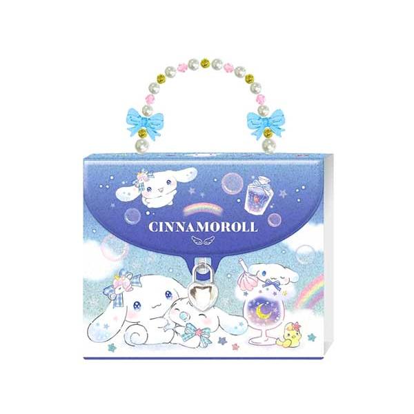 sanrio（サンリオ） シナモロール カギつきシールコレクションバッグ