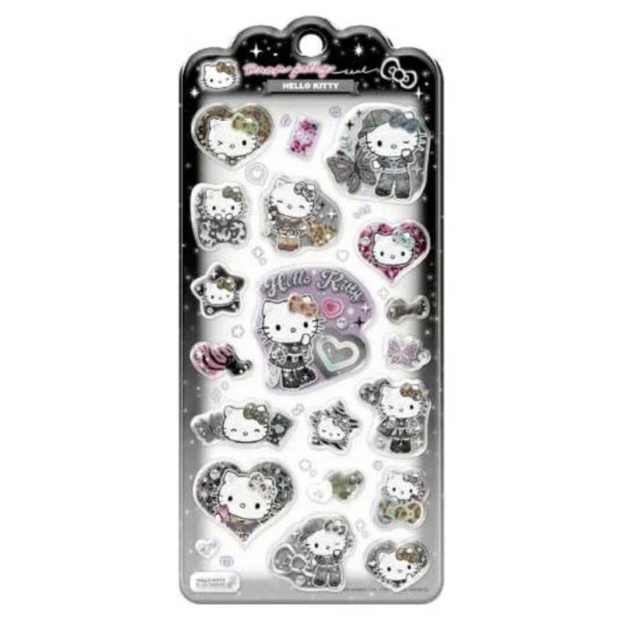 サンリオシール　23枚セット　ぷくキラ　ドロップジェリー　クリア　ハッピーフォン sanrio（サンリオ） ドロップジェリーシール シール ハローキティ