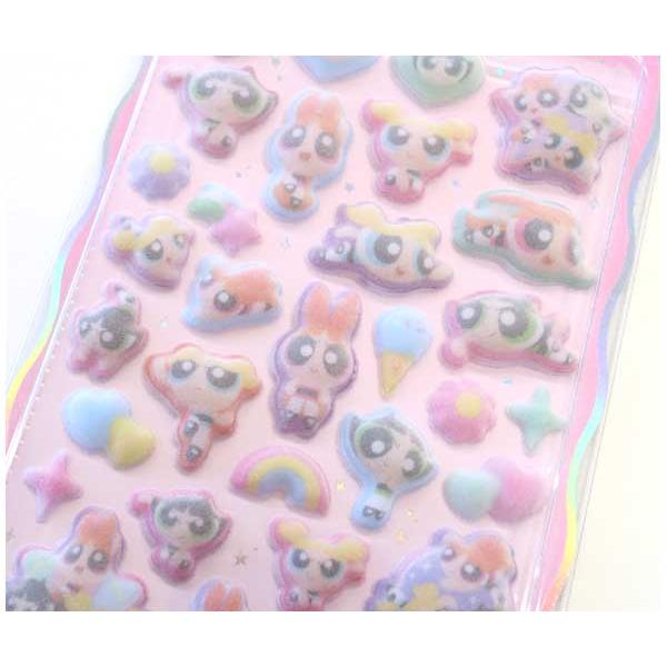 Disney（ディズニー） パワーパフガールズ COTTON PUFFYシール