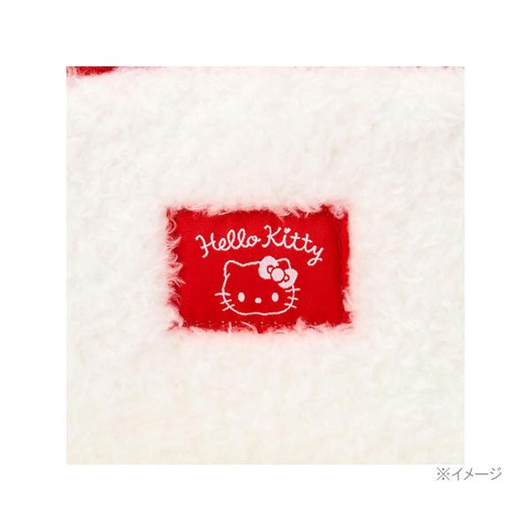 sanrio（サンリオ） ミニポーチ フラットポーチ ボア素材 ポーチ 小物