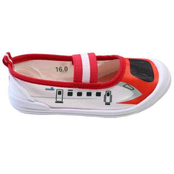 プラレール 上履き 子供靴 バレーシューズ E6系こまち 新幹線 16237 新入学 新学期 プラレール TOMICA トミカ キッズシューズ プラレール靴 | プラレール | 01