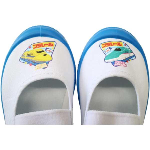 プラレール 上履き 子供靴 バレーシューズ E5系はやぶさ ドクターイエロー 16276 新入学 新学期 トミカ キッズシューズ プラレール靴 | プラレール | 02