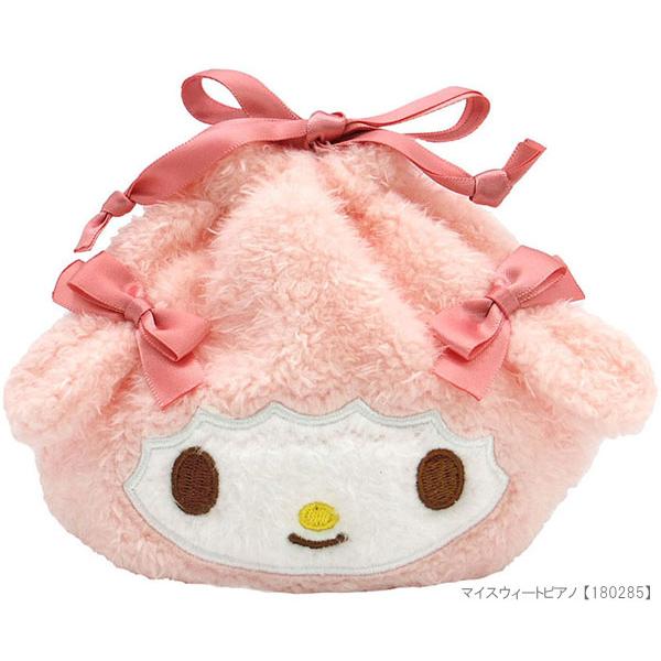 sanrio サンリオ まんまる巾着 巾着 巾着袋 ぬいぐるみ ハローキティ