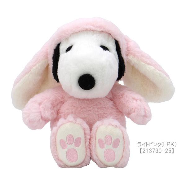 PEANUTS スヌーピー ぬいぐるみ ロップイヤーバニー Sサイズ LPK WH