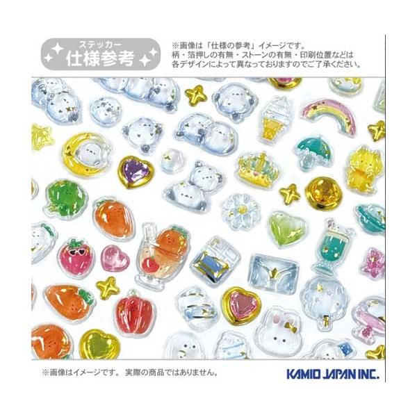 たべっ子どうぶつ チェリジェムステッカー うるちゅる×ぷっくり