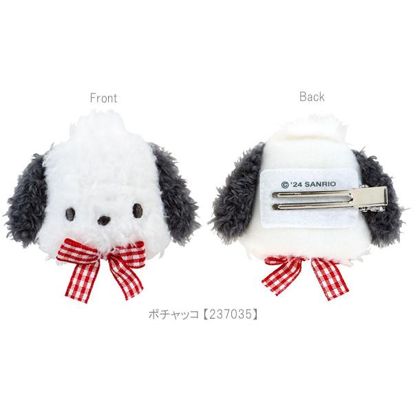 sanrio サンリオ フェイス形ヘアクリップ ヘアクリップ 髪留め