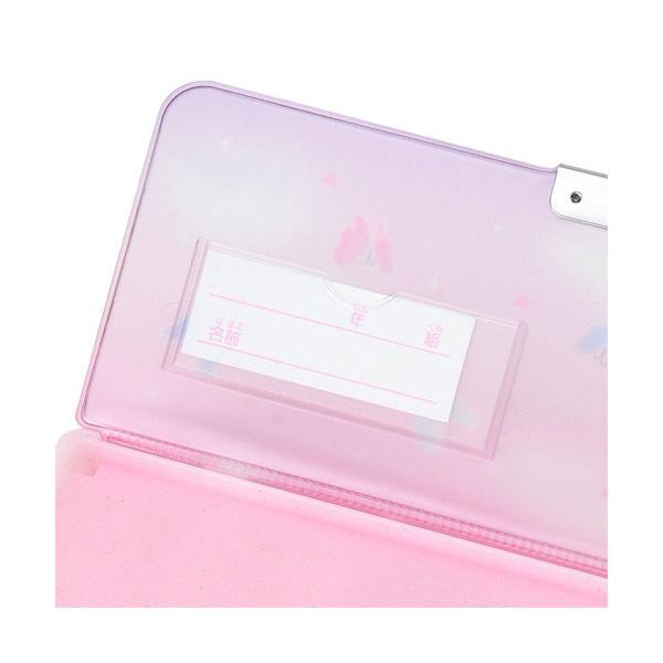 マイメロディ サンリオ 両開き筆箱 クリア 筆箱 両面開きタイプ ふでば