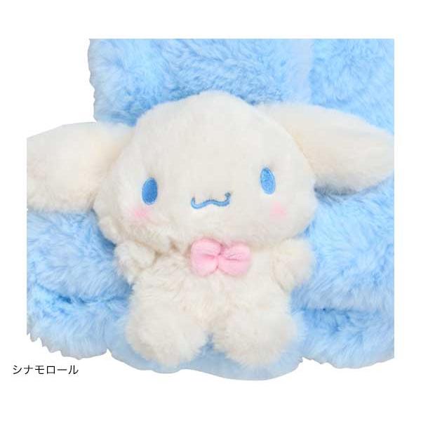 sanrio（サンリオ） キッズマスコット付きマフラー キッズボアマフラー