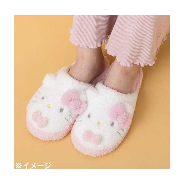 マイメロディ スリッパ ぬいぐるみスリッパ フェイス型スリッパ ルーム
