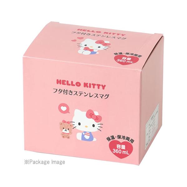 2002年製☆ハローキティ 野いちご サンリオ ステンレススリムカップ袋付 sanrio（サンリオ） ふた付きステンレスマグ マグカップ ステンレス