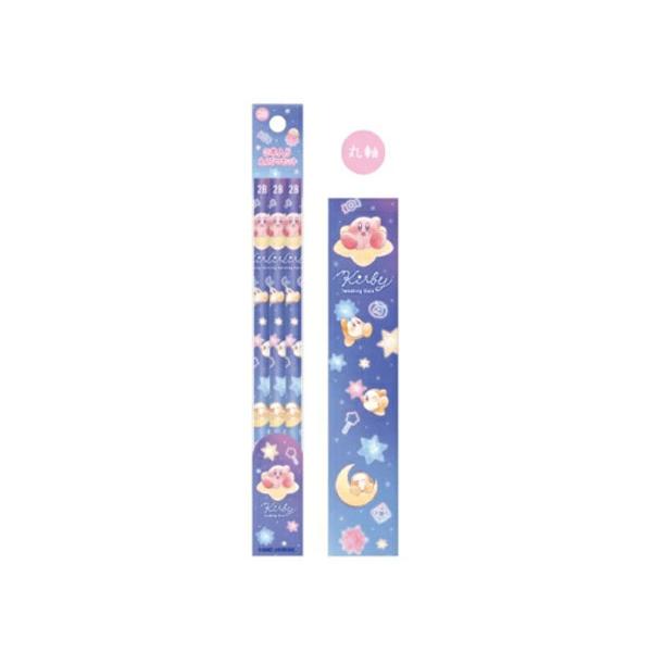 星のカービィ 3本入り鉛筆 2B カービィ Twinkle Stars 鉛筆 エンピツ