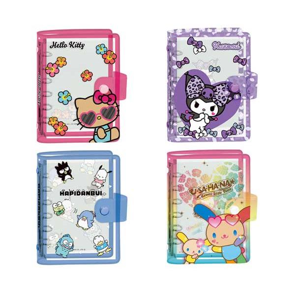シール帳　完成品　サンリオ　はぴだんぶい sanrio（サンリオ） シールバインダー シール帳 ハローキティ 日焼け