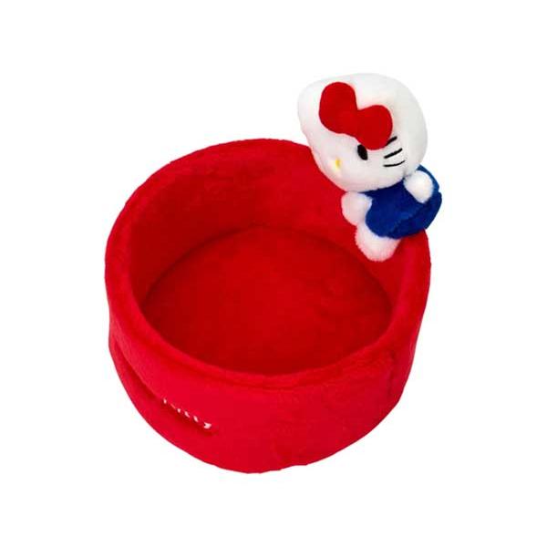 sanrio（サンリオ） マスコット付き小物入れ（丸形） ハローキティ