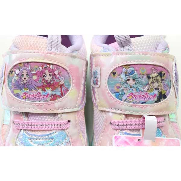 光る靴 名探偵プリキュア！ プリキュア 靴 キッズシューズ 子供靴 キッズスニーカー 女の子 3709 |  | 03