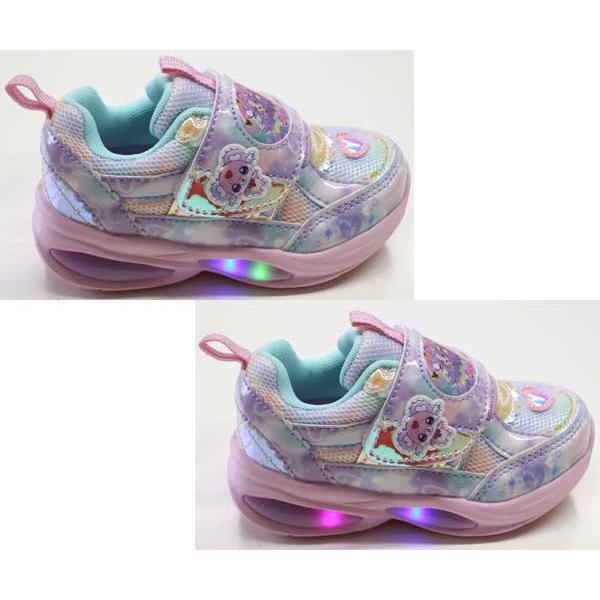 光る靴 名探偵プリキュア！ プリキュア 靴 キッズシューズ 子供靴 キッズスニーカー 女の子 3709 |  | 06