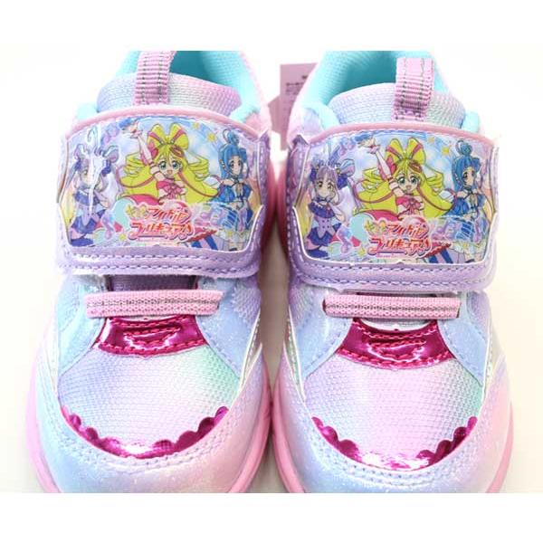 【16cm】キミとアイドルプリキュア♪ プリキュア 靴 キッズシューズ 子供靴 キッズスニーカー 女の子 3904 |  | 03