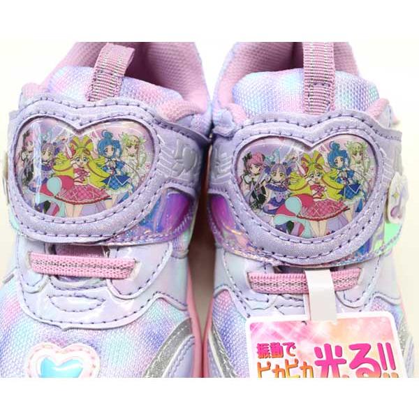 【16cm】光る靴 キミとアイドルプリキュア♪ プリキュア 靴 キッズシューズ 子供靴 キッズスニーカー 女の子 3915 |  | 07
