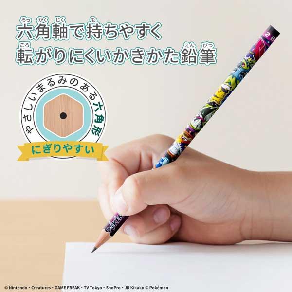 Pokemon（ポケモン） 鉛筆 かきかたえんぴつ えんぴつ12本セット 2B
