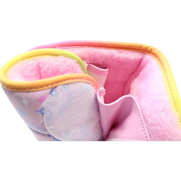 ユニコーン 子供 防寒 ブーツ キッズ スノーブーツ ウィンターブーツ キッズブーツ 子供靴 女の子 キッズシューズ 4553 ダブルスター | コマリヨー | 02