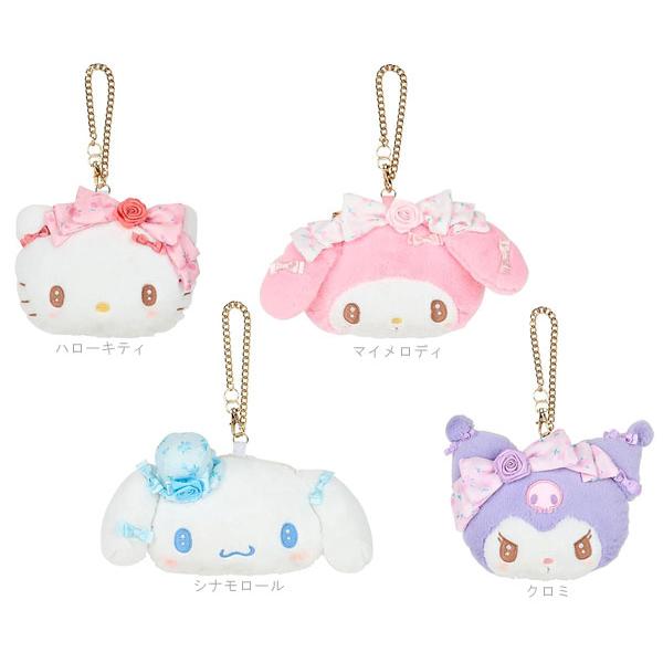 sanrio（サンリオ） フェイス形パスケース ローズ パスケース 定期入れ