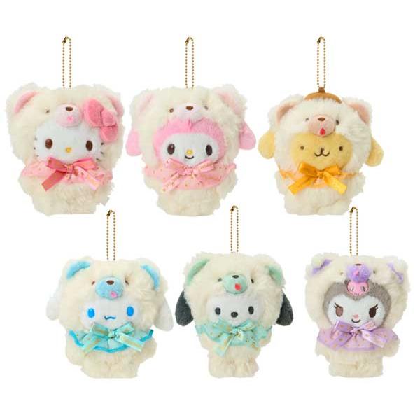 sanrio（サンリオ） マスコットホルダー ふわもさドール マスコット
