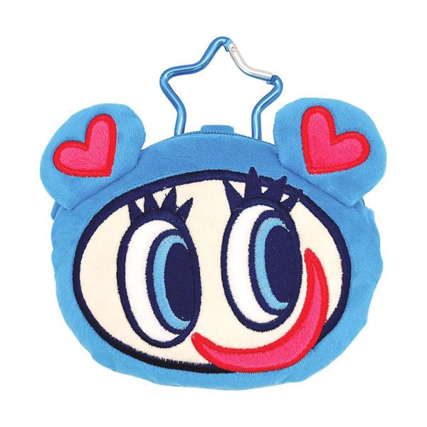 エンジェルブルー カラビナ付きぬいぐるみファスナーマスコット