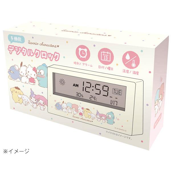 sanrio サンリオ 目覚まし時計 多機能デジタルクロック かまってきゅん
